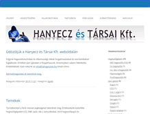 Tablet Screenshot of hahegesztes.hu